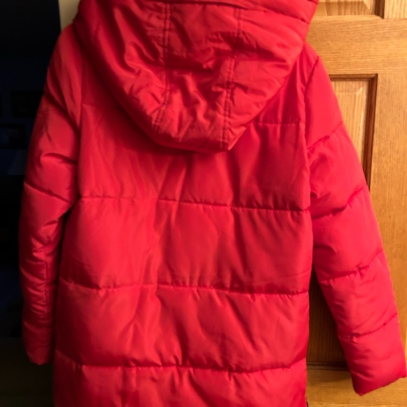 Madden NYC Junior Puffer Jacket  - Red - S/M - Picture 5 of 7